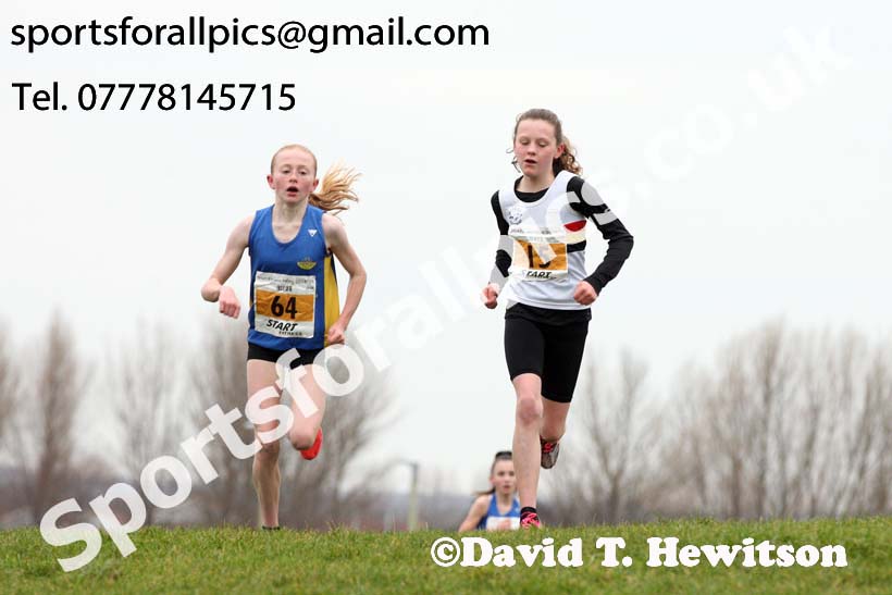 Girls under-15s 2019 Start Fitness Sherman Cup/Davison Shield, Temple Park, South Shield. Photo:  David T. Hewitson/Sports for All Pics